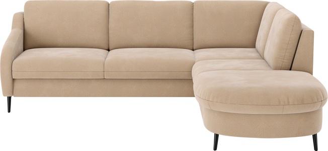 sit&more Ecksofa »Soul L-Form«, wahlweise mit Bettfunktion und Bettkasten oder Schubkasten