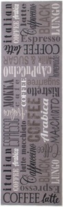 Primaflor-Ideen in Textil Küchenläufer »COFFEE«, rechteckig, 6,5 mm Höhe, mit Schriftzug, Grösse 50x150 cm