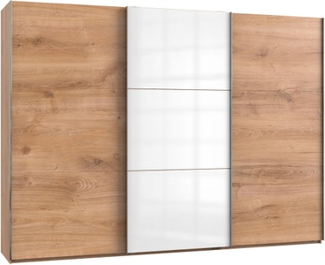 fresh to go, Fresh To Go Schwebetürenschrank »Level«, mit Glastür, Wimex Schwebetürenschrank »Level by fresh to go«, mit jeweils einer Glastür
