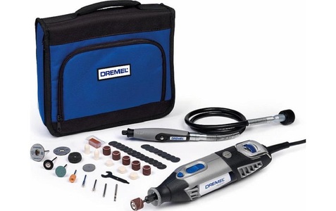 Dremel, Bohr- u. Fräswerkzeug 4000-1/45 mit 45-teiligem Zubehör Satz, 