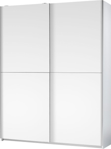 Schlafkontor, Schlafkontor Schwebetürenschrank »Fast Plus«, platzsparend durch geringe Tiefe, Schlafkontor Schwebetürenschrank »Heimo/Fast Schrank Kleiderschrank Garderobe«, geringe Tiefe, ausziehbarer Kleiderstange, Garderobenschrank, 6 Böden