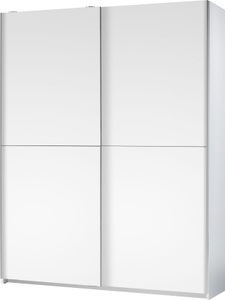 Schlafkontor, Schlafkontor Schwebetürenschrank »Fast Plus«, platzsparend durch geringe Tiefe, Schlafkontor Schwebetürenschrank »Heimo/Fast Schrank Kleiderschrank Garderobe«, geringe Tiefe, ausziehbarer Kleiderstange, Garderobenschrank, 6 Böden