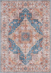 NOURISTAN, Teppich, »Sylla«, NOURISTAN, rechteckig, Höhe 5 mm, maschinell gewebt, NORTHRUGS Teppich »Sylla«, rechteckig, 5 mm Höhe, Orientalisch, Läufer, Vintage, Wohnzimmer, Schlafzimmer, Esszimmer