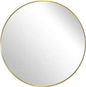 Spiegelprofi GmbH, Spiegelprofi GmbH Wandspiegel »ELLA rund«, (1 St.), Ø80 cm, Aluminium-Rahmen, 