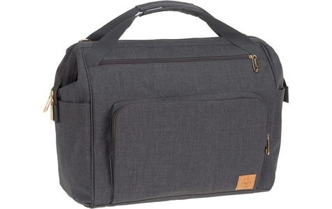Lässig, Lässig Zwillingswickelrucksack Goldie, Wickeltasche GLA GOLDIE (40x33x18) für Zwillinge in anthrazit