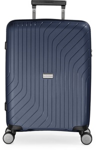 Hauptstadtkoffer, Hauptstadtkoffer Hartschalen-Trolley ´´TXL, dunkelblau, 55 cm´´, 4 Rollen, TXL - Handgepäck Hartschale in Dunkelblau