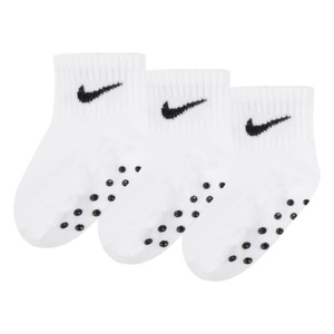 NIKE, Nike Dreierpack Baby Socken | White | Baby | EU15, Nike Dreierpack Anti-Rutsch Baby Socken - White EU15