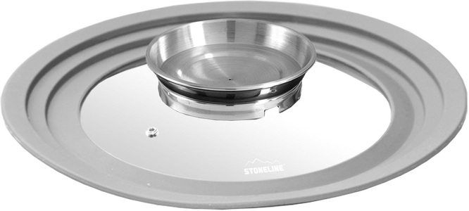 Stoneline, STONELINE Universaldeckel, STONELINE Universaldeckel, mit Silikonrand, für 16/18/20 cm