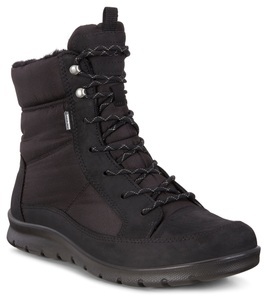 Ecco, Damen Schnürstiefel aus Nubukleder, 