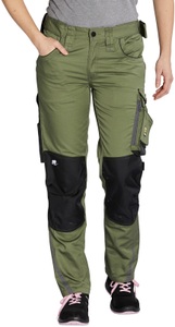 Northern Country, NORTHERN COUNTRY Damen-Arbeitshose mit vielen Cordura®Verstärkungen und Reissverschlussbelüftung, Northern Country Arbeitshose, (langlebig durch 3-fach Innenbeinnaht + Verriegelungspunkte, 9 Taschen), für Damen mit Cordura®Verstärkungen und Reissverschlussbelüftung