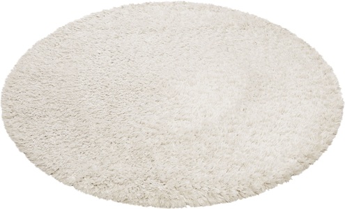 Esprit, Esprit Hochflor-Teppich »YOGI«, rund, 50 mm Höhe, Esprit Hochflor-Teppich »YOGI«, rund, 50 mm Höhe, flauschiger Flor, nachhaltig, gewebt, Wohnzimmer, Schlafzimmer, uni