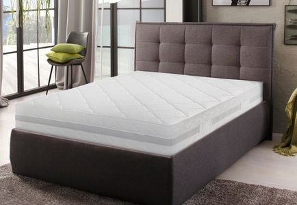 Breckle, Gelschaummatratze »Gelschaum-5000«, Breckle, 25 cm hoch, Breckle Northeim Gelschaummatratze »Gelschaum-5000« 25 cm hoch Raumgewicht: 28 kg/m³ 1 Stk. tlg. 7-Zonen Komfortschaumkern, Matratze in 90x200 cm und weiteren Grössen