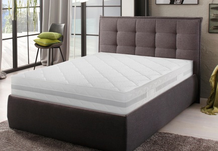 Breckle, Gelschaummatratze »Gelschaum-5000«, Breckle, 25 cm hoch, Breckle Northeim Gelschaummatratze »Gelschaum-5000« 25 cm hoch Raumgewicht: 28 kg/m³ 1 Stk. tlg. 7-Zonen Komfortschaumkern, Matratze in 90x200 cm und weiteren Grössen