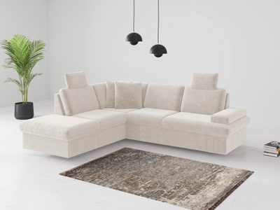 sit&more Ecksofa »Moreno«, mit Armteilverstellung,wahlweise mit Bettfunktion
