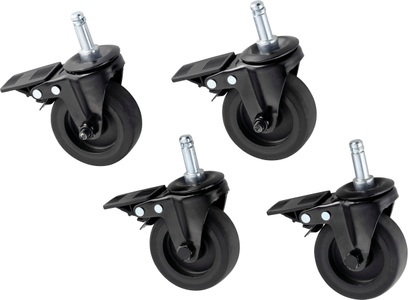 Rösle, Rollen Premium Videro 4St, Rösle Videro Premium Rollen Set 4 tlg.