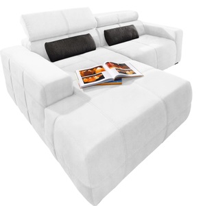 DOMO collection Ecksofa »Brandon«, Mit Kopfteilverstellung