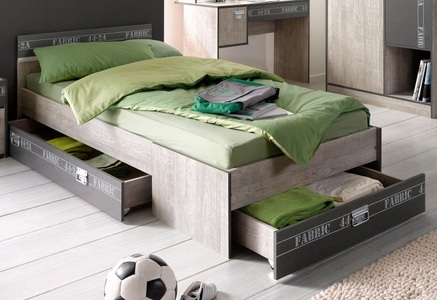 Parisot Bett »Fabric«, inkl. Schubkasten