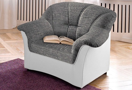 DOMO collection, DOMO collection Sessel, DOMO collection Sessel »Flores«, wahlweise mit Federkern (nicht bei Microfaser PRIMABELLE®-Struktur)
