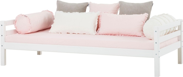 Hoppekids, Hoppekids Einzelbett »BASIC«, Hoppekids Kinderbett »ECO Dream«, Einzelbett 90x200 Massiv mit Matratze