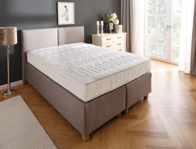 DELAVITA, Boxspringmatratze »Luther Weiss«, DELAVITA, 24 cm hoch, 