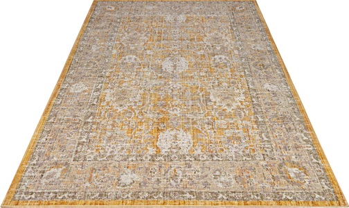 NOURISTAN, NOURISTAN Outdoorteppich »Luxor«, rechteckig, 3 mm Höhe, In- und Outdoor, Faltbar und Waschmaschinenfest, geeignet für Fussbodenheizung, strapazierfähig, robust, pflegeleicht, ringsum gekettelt, kräftige Farben, NORTHRUGS Teppich »Luxor«, rechteckig, 3 mm Höhe, In-& Outdoor, Läufer, Wetterfest, Balkon, Wohnzimmer, Orient