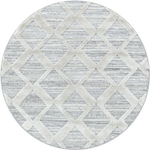 Ayyildiz Teppiche Teppich »PISA 4703«, rund, 20 mm Höhe