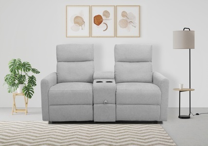 HOME AFFAIRE, Home affaire 2-Sitzer »Daoulas«, Kinosofa mit Relaxfunktion, Getränkehalter und Stauraum, Home affaire 2-Sitzer »Daoulas, 2er-Kinosofa, TV-Sessel, Multimedia-Sofa«, Kinosofa mit Relaxfunktion, Getränkehalter und Stauraum