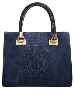 CLUTY, Cluty Henkeltasche, Cluty Henkeltasche, echt Leder, Made in Italy