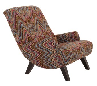 MAX WINZER, Max Winzer® Sessel »Borano«, Max Winzer® Sessel »Borano, Retro und modern, Loungesessel in geschwungener Formensprache«, bequemer Solitärsessel als Highlight im Wohnzimmer
