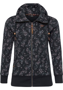 Ragwear Plus, Ragwear Plus Sweatjacke »NESKA PRINT ZIP PLUS«, im Allover-Druck, 