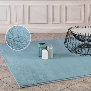 Carpet City, Carpet City Hochflor-Teppich »TOPIA400«, rechteckig, 21 mm Höhe, Carpet City Hochflor-Teppich »TOPIA 400«, rechteckig, 21 mm Höhe, Kunstfell-Teppich mit Kaninchenfell-Optik, Wohnzimmer, Schlafzimmer