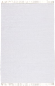 THEKO, THEKO Teppich »Happy Cotton«, rechteckig, 5 mm Höhe, Handweb Teppich, Flachgewebe, reine Baumwolle, handgewebt, mit Fransen, ideal im Wohnzimmer & Schlafzimmer, THEKO Teppich »Happy Cotton«, rechteckig, 5 mm Höhe, Handweb Teppich, Flachgewebe, reine Baumwolle, handgewebt, mit Fransen