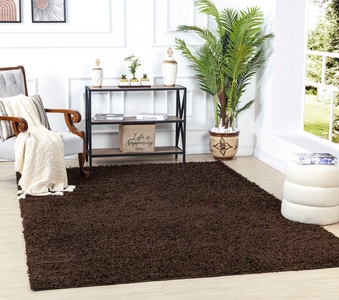 Surya, Surya Hochflor-Teppich »UNI CHIC 2304«, rechteckig, Surya Hochflor-Teppich »BORACAY«, rechteckig, 37 mm Höhe, Flauschig, Langflor, Weich, Wohnzimmer Flurteppich, Grau