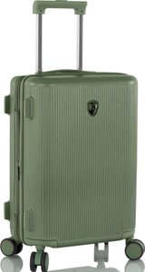 Heys, Heys Hartschalen-Trolley »Earthtone, 53 cm«, 4 Rollen, Handgepäck-Koffer Reisegepäck TSA-Schloss Volumenerweiterung, Earth Tones - Handgepäcktrolley in Moosgrün