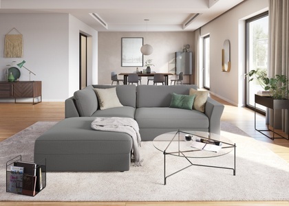 sit&more Ecksofa, inklusive Sitztiefenverstellung