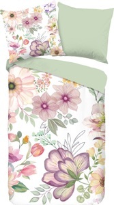 Good Morning, good morning Wendebettwäsche »Vera«, (2 tlg.), mit Blumenprint, good morning Wendebettwäsche »Vera«, mit Blumenprint