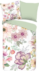 Good Morning, good morning Wendebettwäsche »Vera«, (2 tlg.), mit Blumenprint, good morning Wendebettwäsche »Vera«, mit Blumenprint