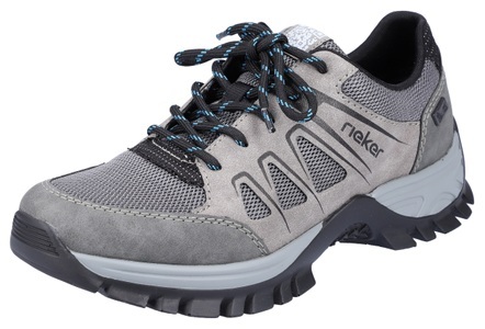 Rieker, Rieker Damen Outdoorschuh Grau, Trekkingschuh in morderner Optik Rieker Dunkelgrau/Taupe