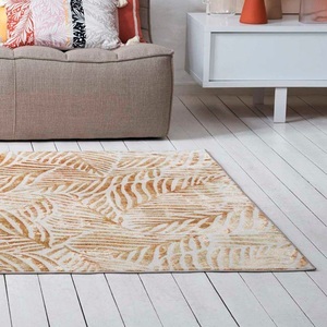 Esprit, Esprit Teppich »Victoria ESP-21078«, rechteckig, 7 mm Höhe, Moderner Design Kurzflorteppich mit Fransen, Wohnzimmer, Esprit Teppich »Victoria ESP-21078«, rechteckig, 7 mm Höhe, Moderner Design Kurzflorteppich mit Fransen, Wohnzimmer