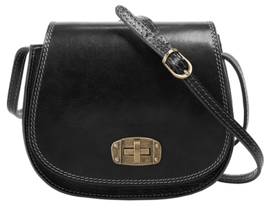 PIKÉ, Piké Umhängetasche, Piké Umhängetasche, echt Leder, Made in Italy