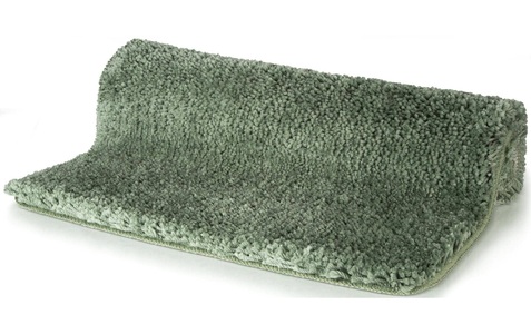 Spirella, Spirella Badteppich Highland 55x65 grün, Spirella Highland Badematte 55x65 Grün