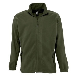 SOL's, SOLS Fleecejacke »Herren Outdoor Fleece Jacke North«, SOLS - Outdoor Fleece Jacke North, für Herren, Khaki, Größe M