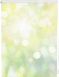 LICHTBLICK, Seitenzugrollo, Lichtblick, »Klemmfix Dekor Lichtspiel«, Lichtschutz, Fixmass, ohne Bohren, LICHTBLICK ORIGINAL Seitenzugrollo »Klemmfix Motiv Lichtspiel«, Lichtschutz, ohne Bohren, freihängend, bedruckt