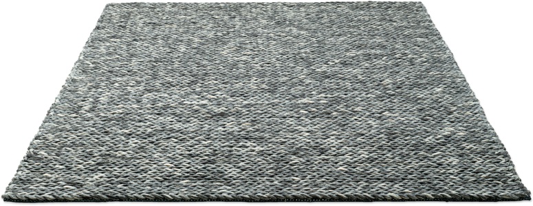 THEKO Wollteppich »Arlberg«, rechteckig, 23 mm Höhe, reine Wolle, Strickoptik, ideal im Wohnzimmer & Schlafzimmer