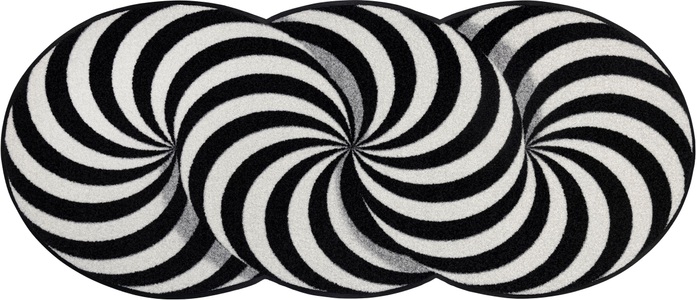 wash+dry by Kleen-Tex, wash+dry by Kleen-Tex Läufer »Infinity Swirl«, rechteckig, wash+dry by Kleen-Tex Läufer »Infinity Swirl«, rechteckig, 7 mm Höhe