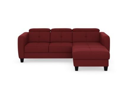 sit&more Ecksofa »Bellucci«, inklusive Kopfteilverstellung und Federkern, wahlweise mit Bettfunktion und Bettkasten