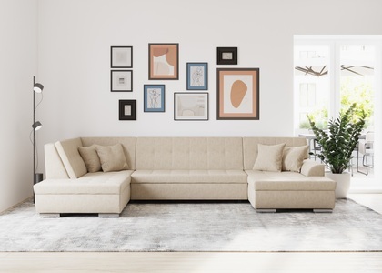 DOMO collection Wohnlandschaft »Treviso«, wahlweise mit Bettfunktion