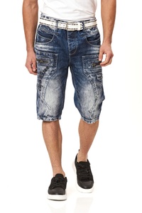 CIPO & BAXX, Cipo & Baxx Jeansbermudas Baumwolle, regular fit