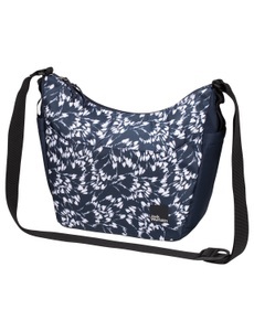 Jack Wolfskin, Jack Wolfskin Umhängetasche Damen Burgweg one size weiß LEAVES night blue, Jack Wolfskin Umhängetasche Damen Burgweg One Size leaves night blue Leaves Night Blue