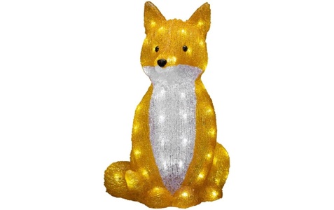 KONSTSMIDE SEASON, LED-Leuchtfigur Fuchs, einzeln, Konstsmide 6235-203 Acryl-Figur EEK: F (A - G) Fuchs Kaltweiß LED Weiß, Orange